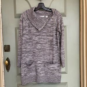 EIGHT EIGHT EIGHT stripe cotton tunic top Med